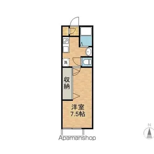セレTKハイツ【206号室】の間取り