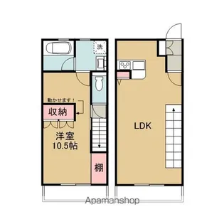 ボアソルテ【1階】の間取り