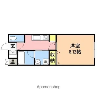 ファーストクラス柳原【2階】の間取り