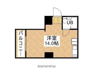 メゾンパール泉【6階】の間取り