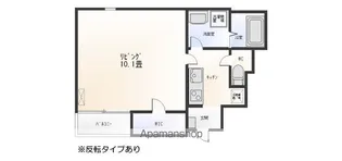 グランクリュ桜【102号室】の間取り