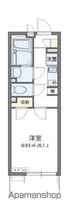 レオネクスト舟橋【4階】の間取り