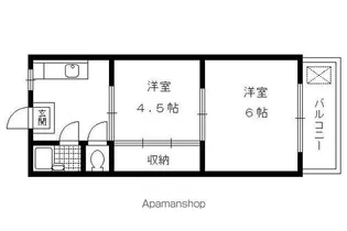 コート マザリ【3号室】の間取り