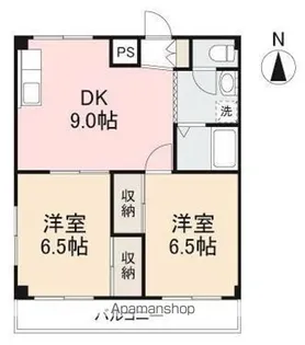 グランドステータス西宝町【3階】の間取り