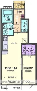 RYUSEIⅤA【105号室】の間取り