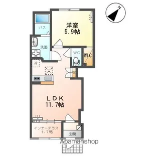 パルティーダ・T【103号室】の間取り