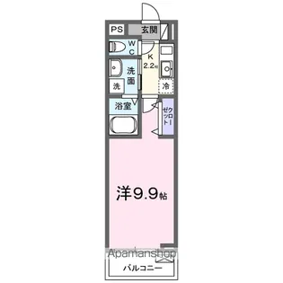 ブリュージュ テラス【2階】の間取り