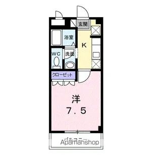 ミキハウス【1階】の間取り