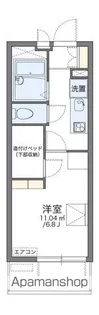 レオパレス平安【306号室】の間取り