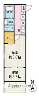 GRANDIR三郷【3階】の間取り