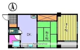 田中ビル【2階】の間取り