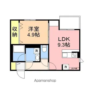 シアビータ姥ケ山【3階】の間取り