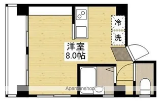 CREARE比治山【4階】の間取り