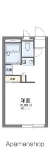 レオパレスミレニアムM【103号室】の間取り