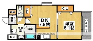 Varius長居公園【7階】の間取り