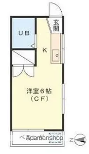 橘花荘【2階】の間取り