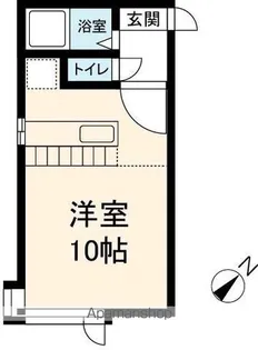 プチメゾン文京台【204号室】の間取り