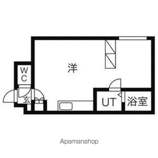 カメリア南郷【3階】の間取り