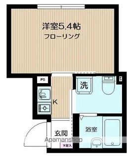 ザ・コートハウス十条Ⅱ【3階】の間取り