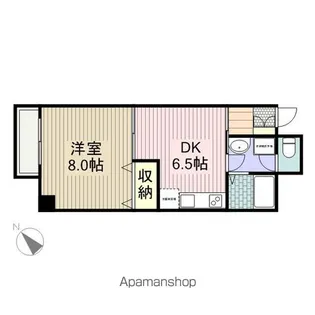 オーキッドレジデンス千葉中央【10階】の間取り