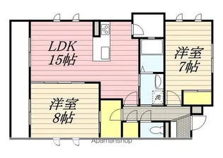 アーリースチューベン【303号室】の間取り