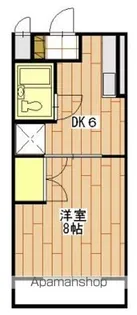 ハイツ菅沼【1階】の間取り