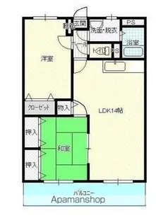 Mクラルテ【1階】の間取り