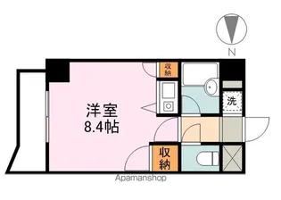 メゾンアルカディア西深津【2階】の間取り
