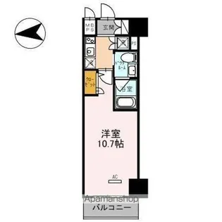 フェニックスレジデンス堺東【1520号室】の間取り