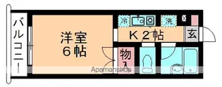 フェアリーランド都賀B【206号室】の間取り