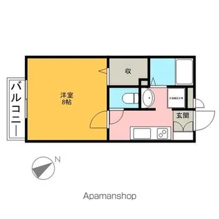 浦安エステート【1階】の間取り