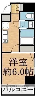 ヴェルト川崎ウエスト【4階】の間取り