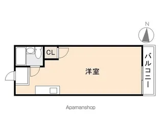 ハイツストリーム【2階】の間取り