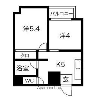CROWN【2階】の間取り