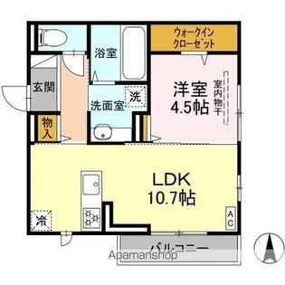 NORIA【3階】の間取り