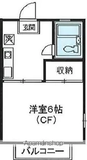 ツインヒルズJJ【103号室】の間取り