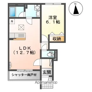 Smart HomeⅡ(スマート ホームⅡ)【1階】の間取り