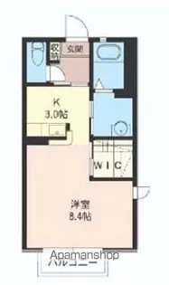 グランパルテールC【1階】の間取り