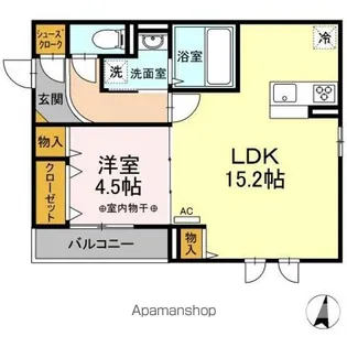パストラルヴェール雨宮【2階】の間取り