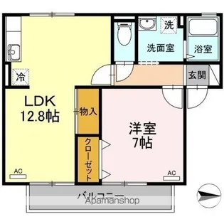 メゾン・エタニティ・【1階】の間取り