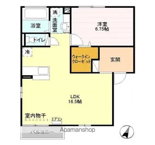 エル デスティーノ【2階】の間取り
