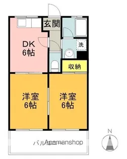 エクシードASANO【2階】の間取り