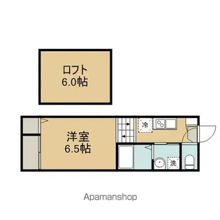 プランドール【101号室】の間取り