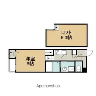ハーモニーテラス清水Ⅴ【1階】の間取り