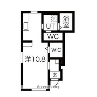 SUPERIOR(スーペリア)【101号室】の間取り