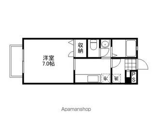 クライン・ブリュッケD【2階】の間取り