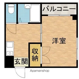 エクセレント中村【2階】の間取り
