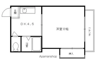 「メゾン桃栄」【2階】の間取り