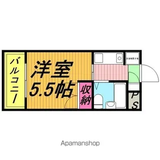 モンシャトー松戸Ⅱ【3階】の間取り
