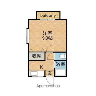 MIZOGUCIハイツ【2階】の間取り